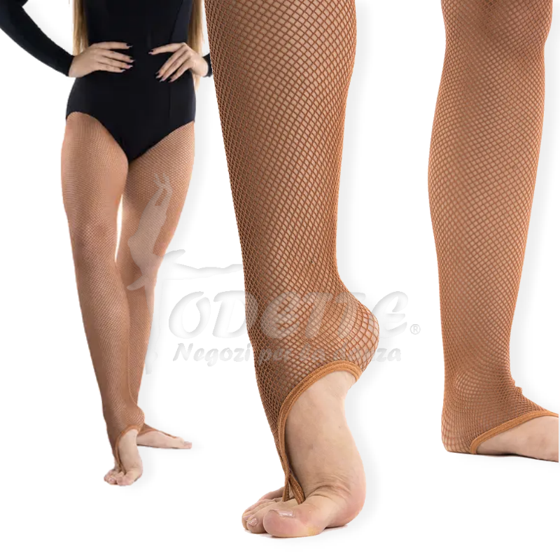 Fishnet tights with ring PRIDANCE