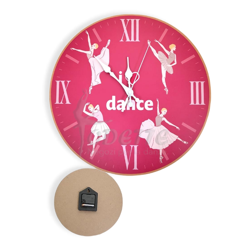 Ballet Dancers wall clock
