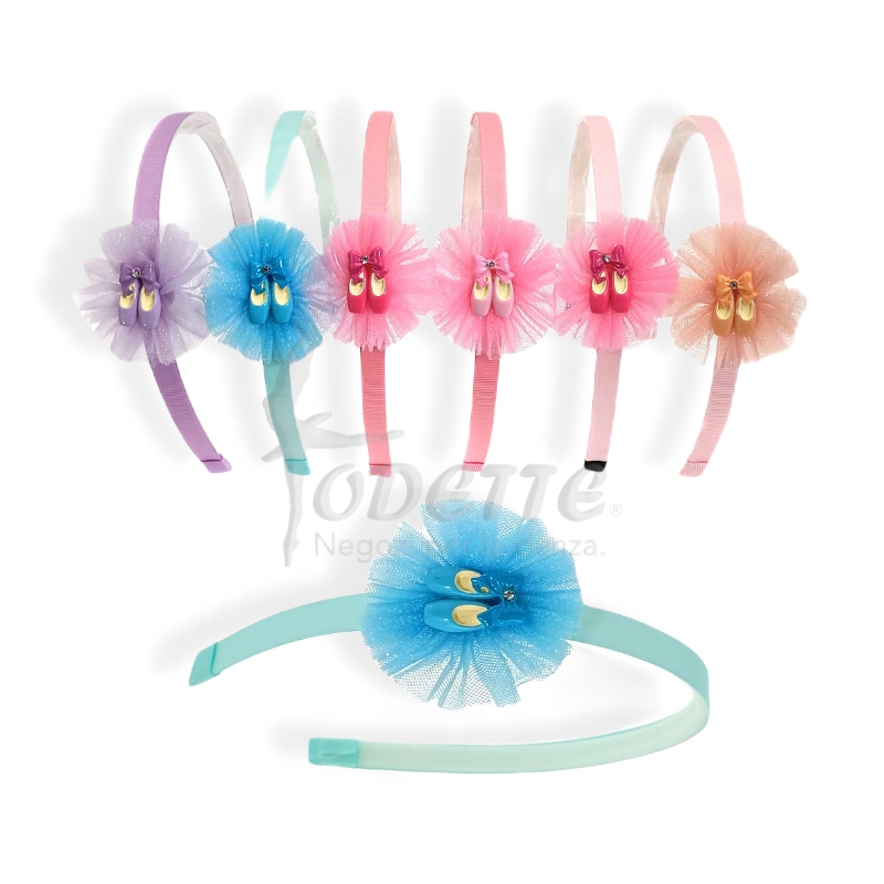 Tulle and ballet shoes Alice band