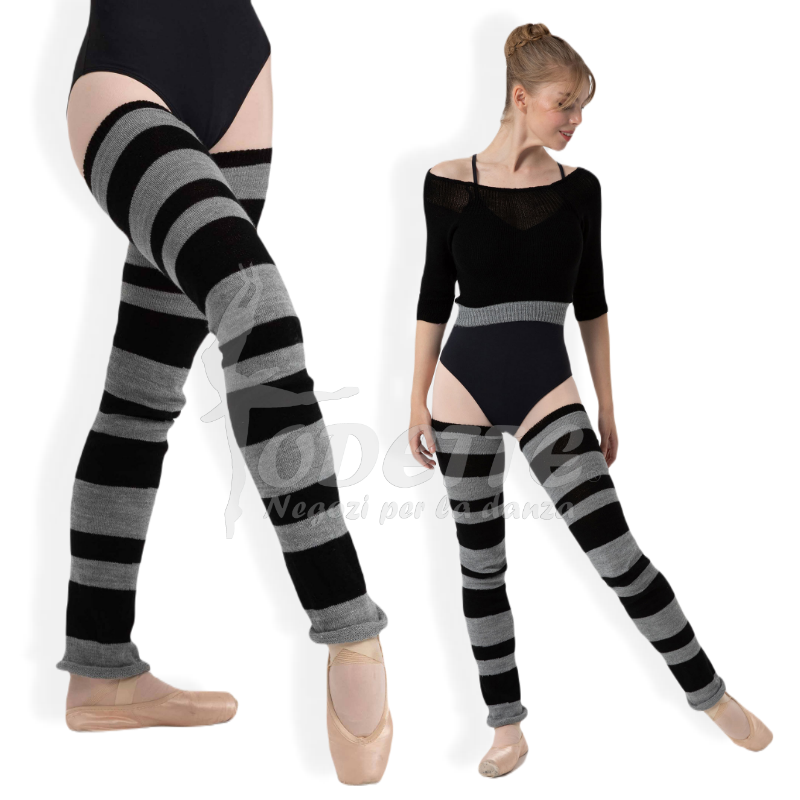 Intermezzo Striped legwarmers