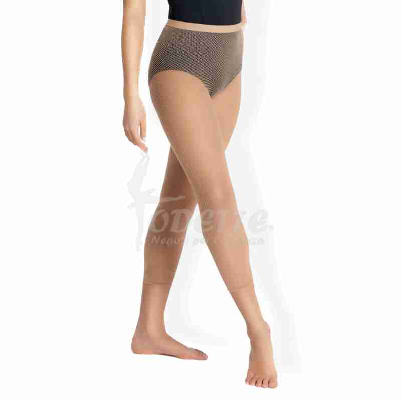Capezio footless fishnet tights