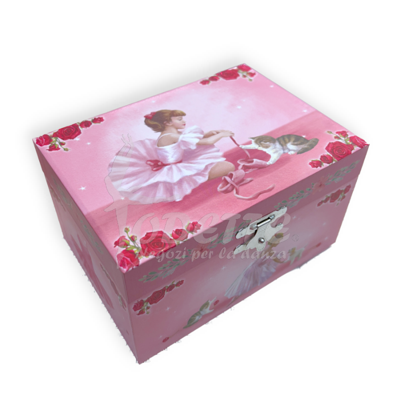 ballerina Musical box pink 