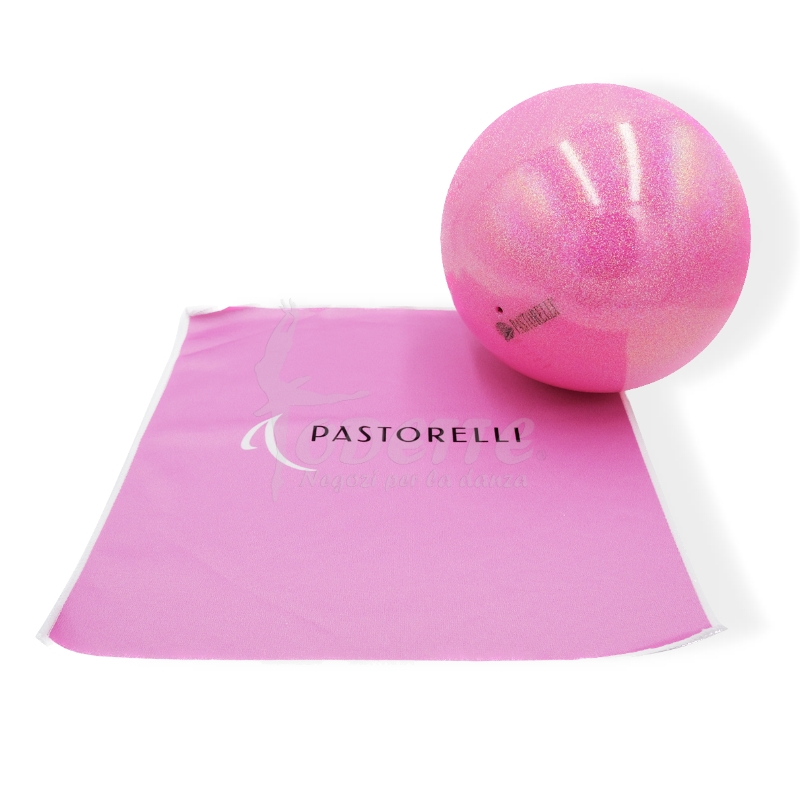 Pastorelli cloth logo to clean the ball