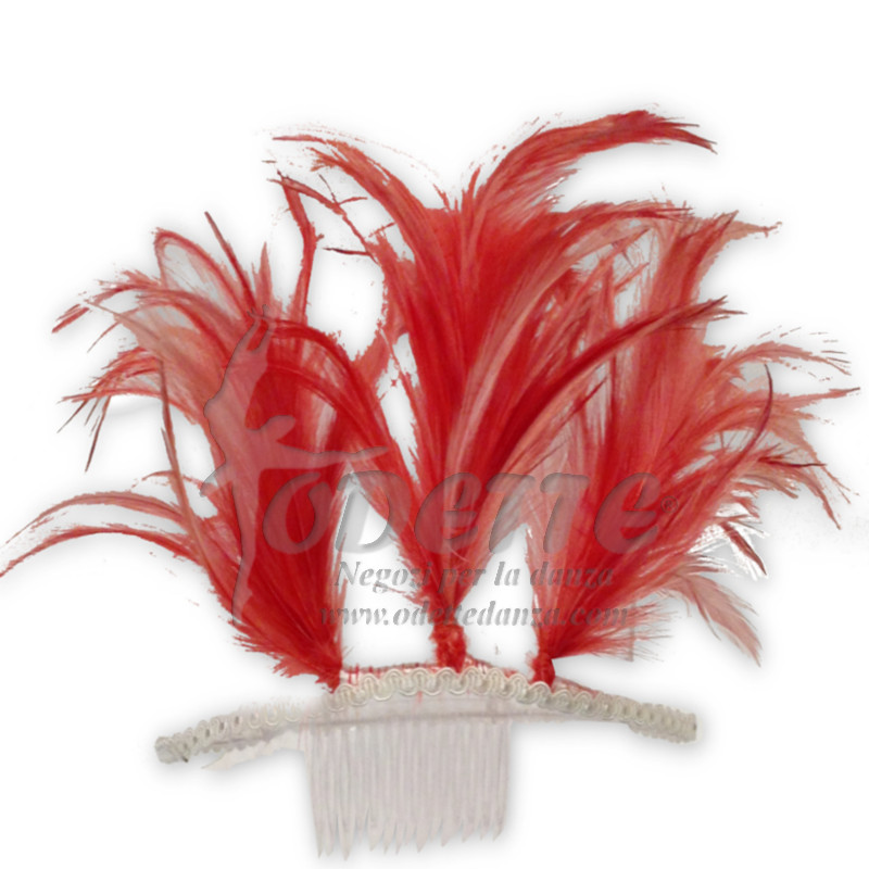 Fire Bird feathers head dress